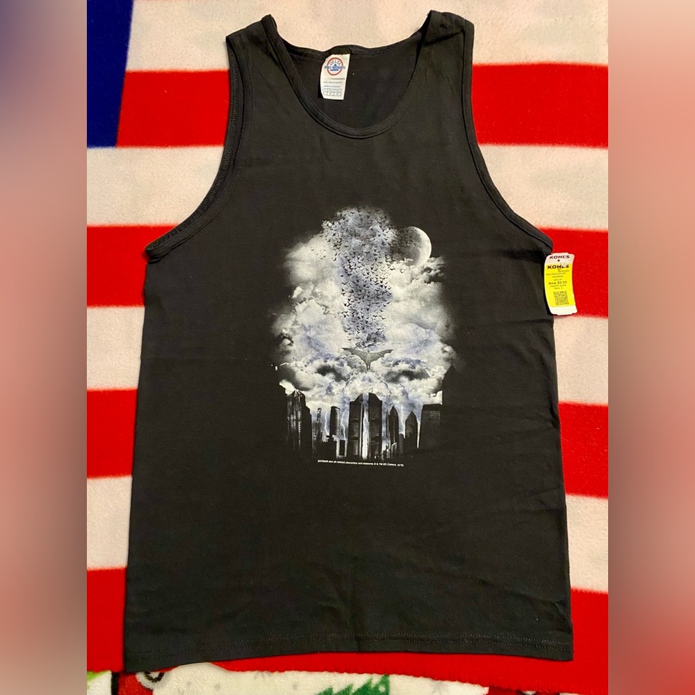 Men’s Batman tank top. Brand new with tags, size small.